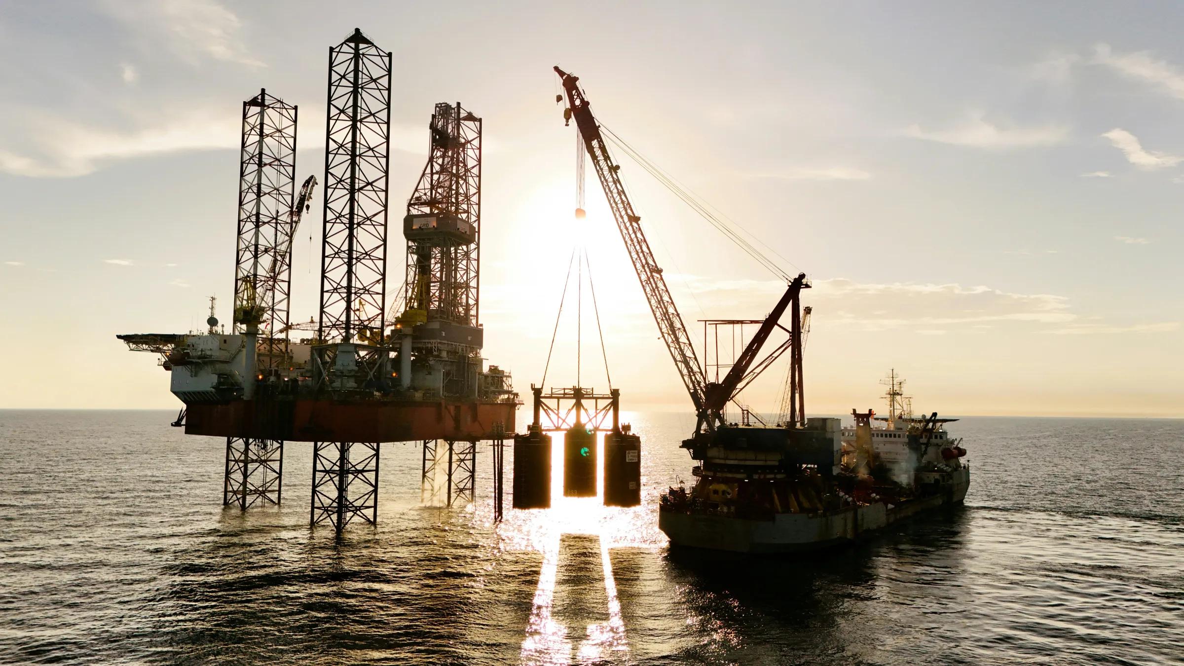 offshore gas platform