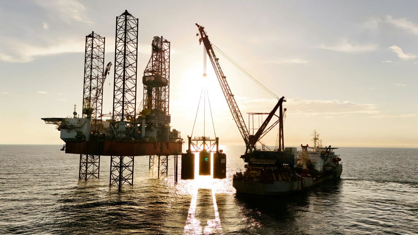 offshore gas platform