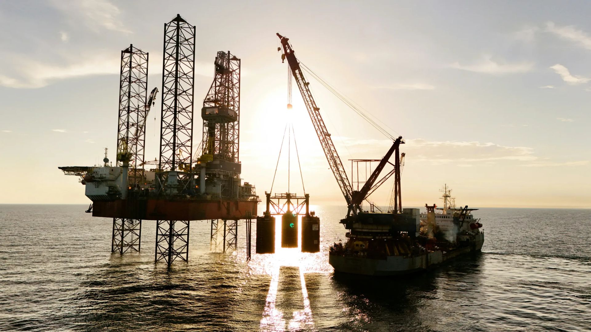 offshore gas platform