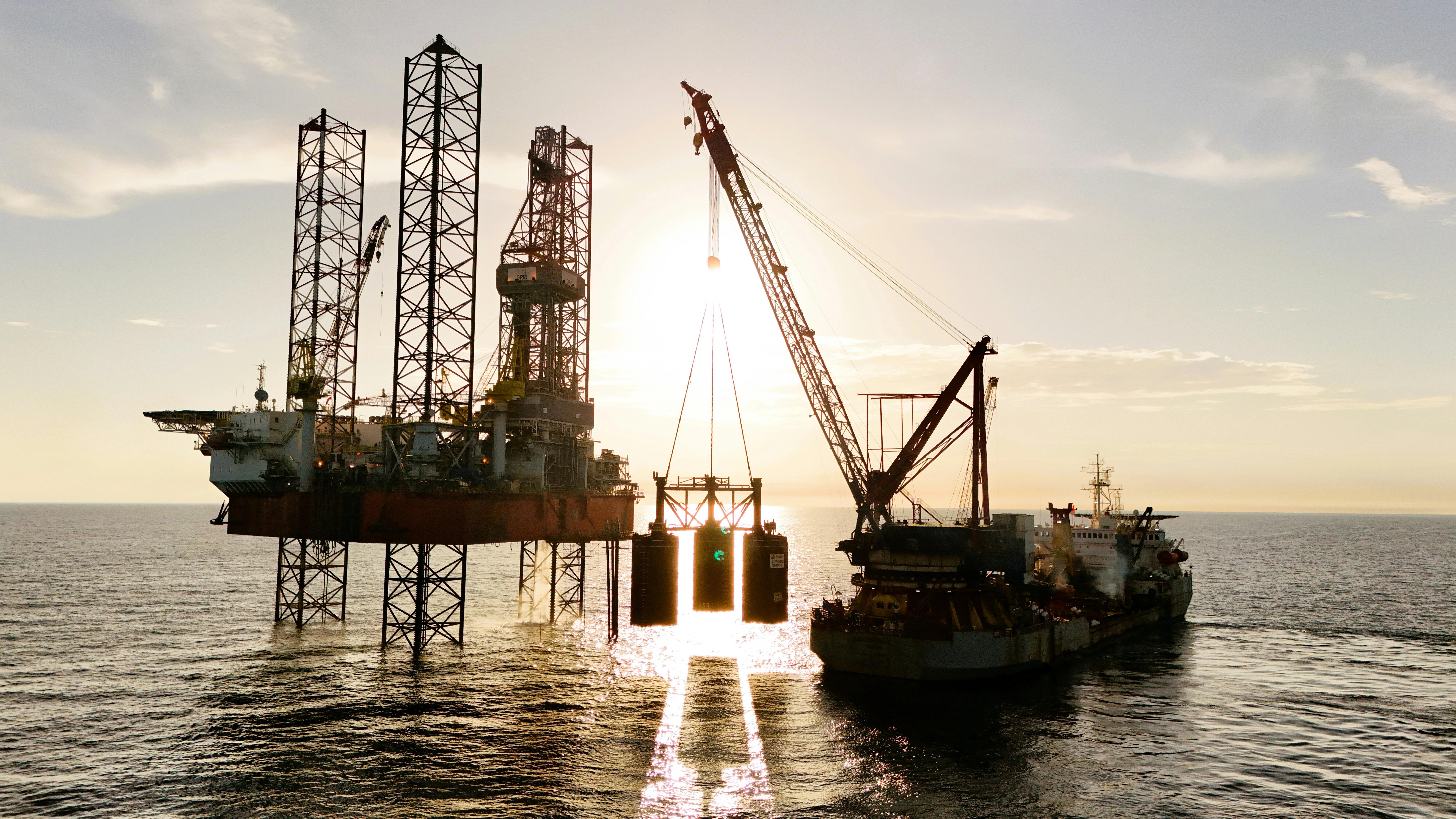 offshore gas platform