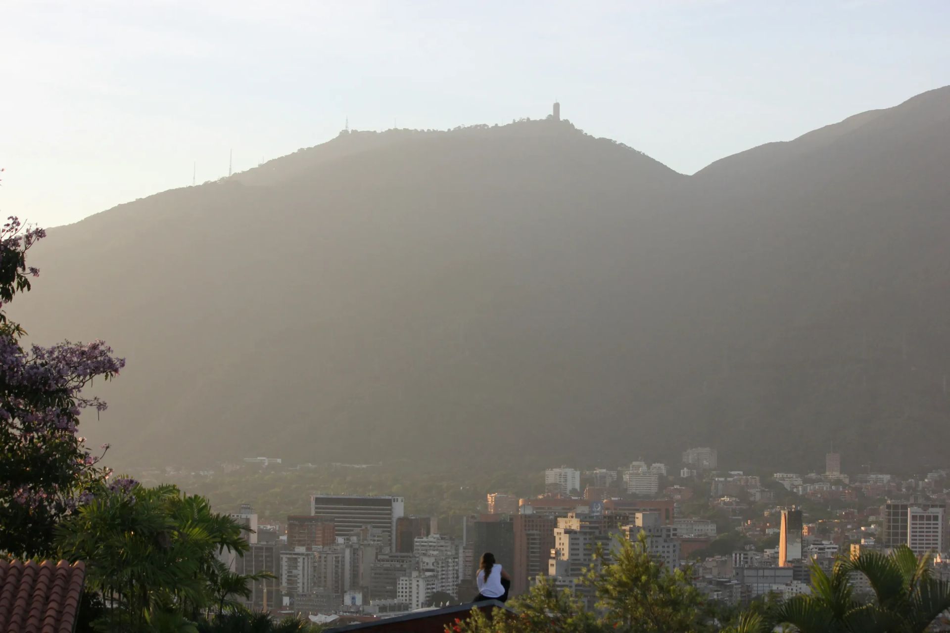 Caracas Skyline with El Ávila