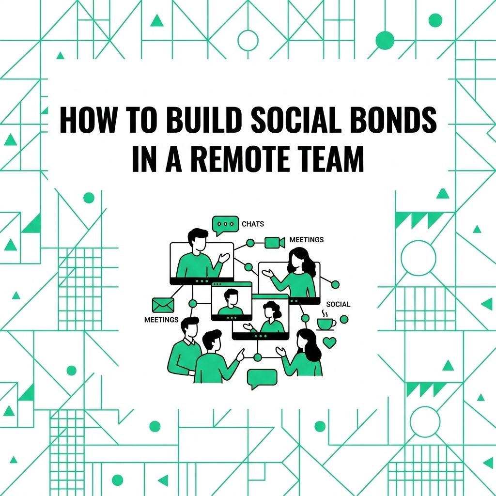 How to Build Social Bonds in a Remote Team