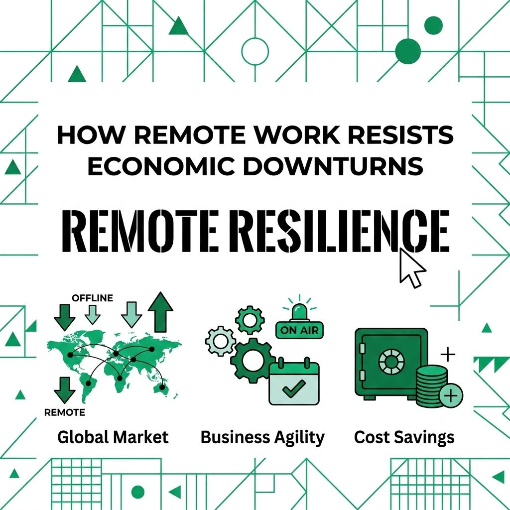 How Remote Work Can Hold Up During Economic Downturns