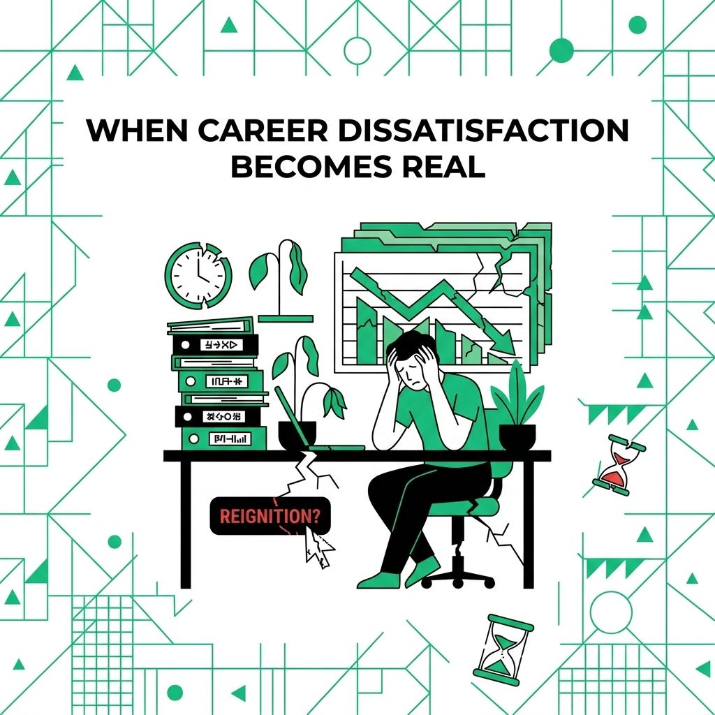 When Career Dissatisfaction Becomes Real