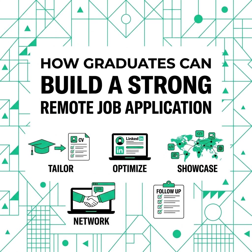 How Graduates Can Build a Strong Remote Job Application