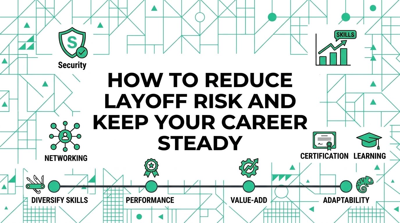 How to Reduce Layoff Risk and Keep Your Career Steady