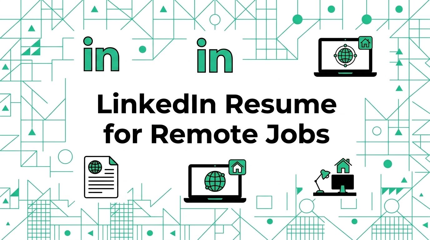 LinkedIn Resume for Remote Jobs