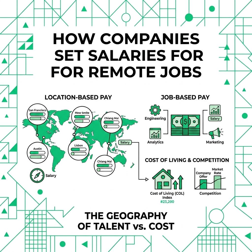 How Companies Set Salaries for Remote Jobs