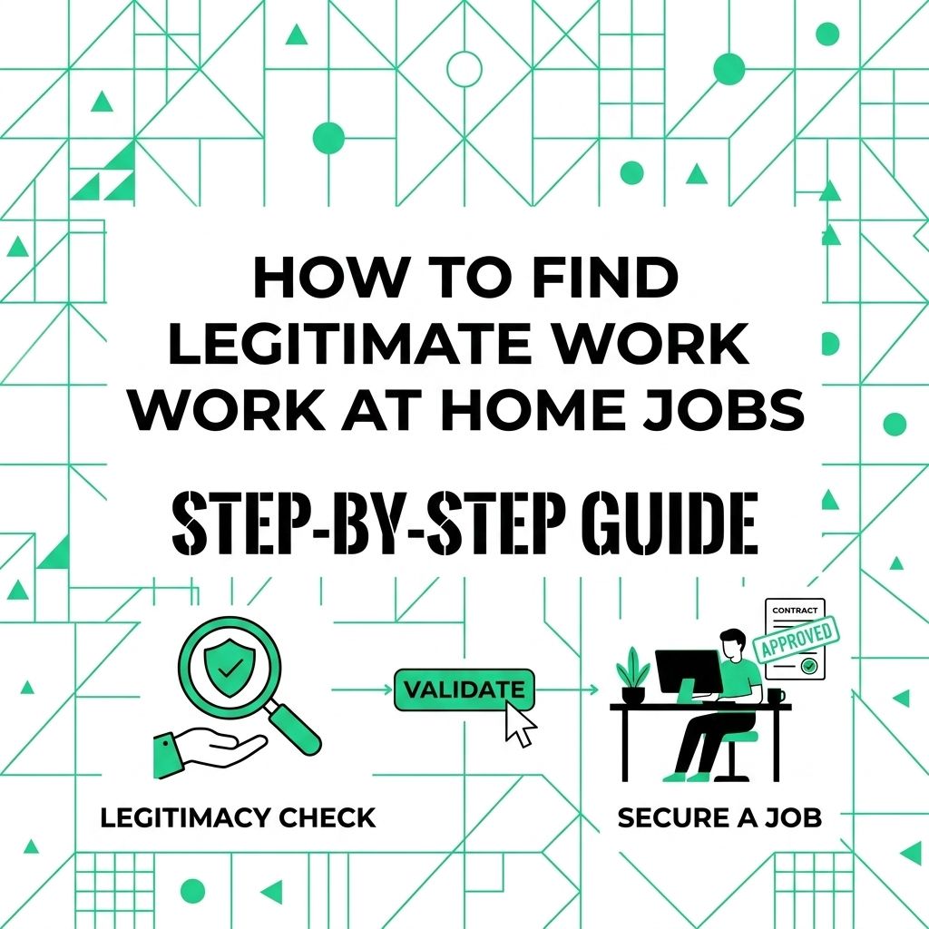 How to Find Legitimate Work at Home Jobs
