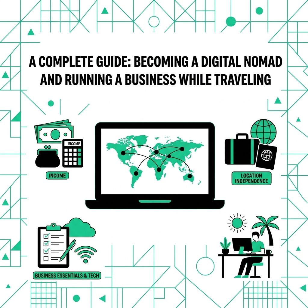 How to Become a Digital Nomad and Run a Business While Traveling