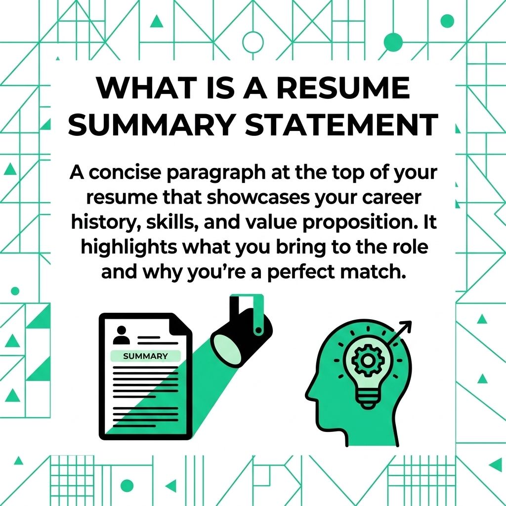 What Is a Resume Summary Statement