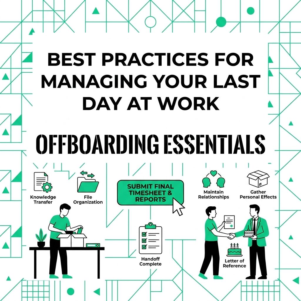 How to Handle the Last Day at Work