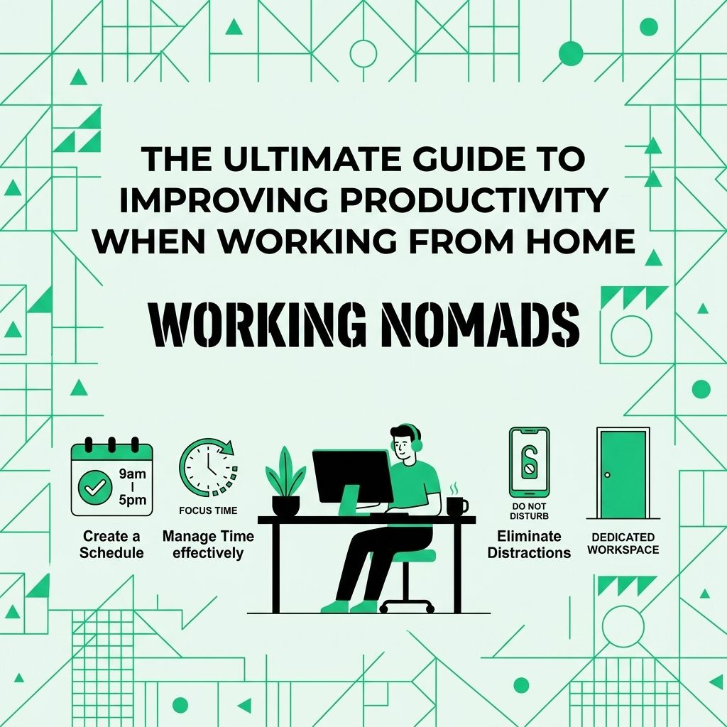 Improve Productivity When Working From Home