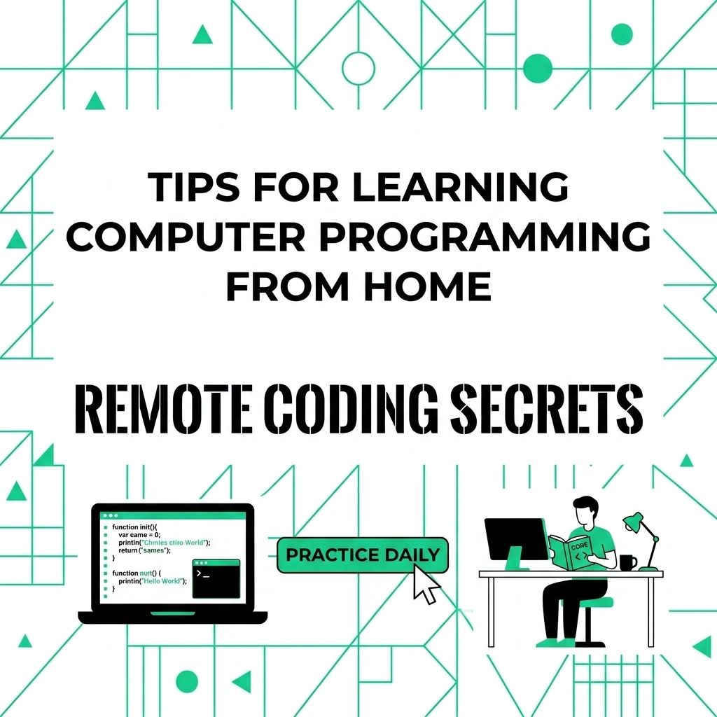 Tips for Learning Computer Programming From Home