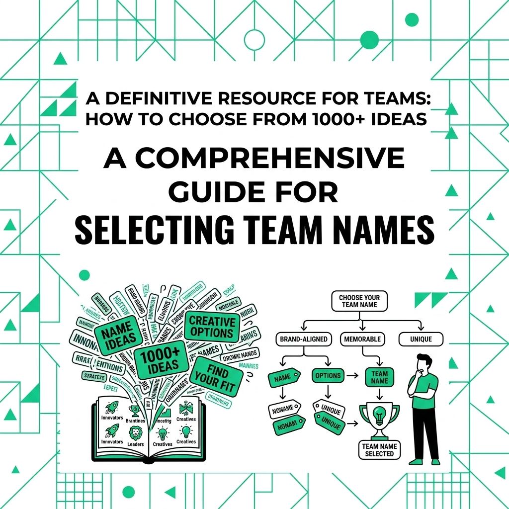 1000 Office Team Names and How to Choose One