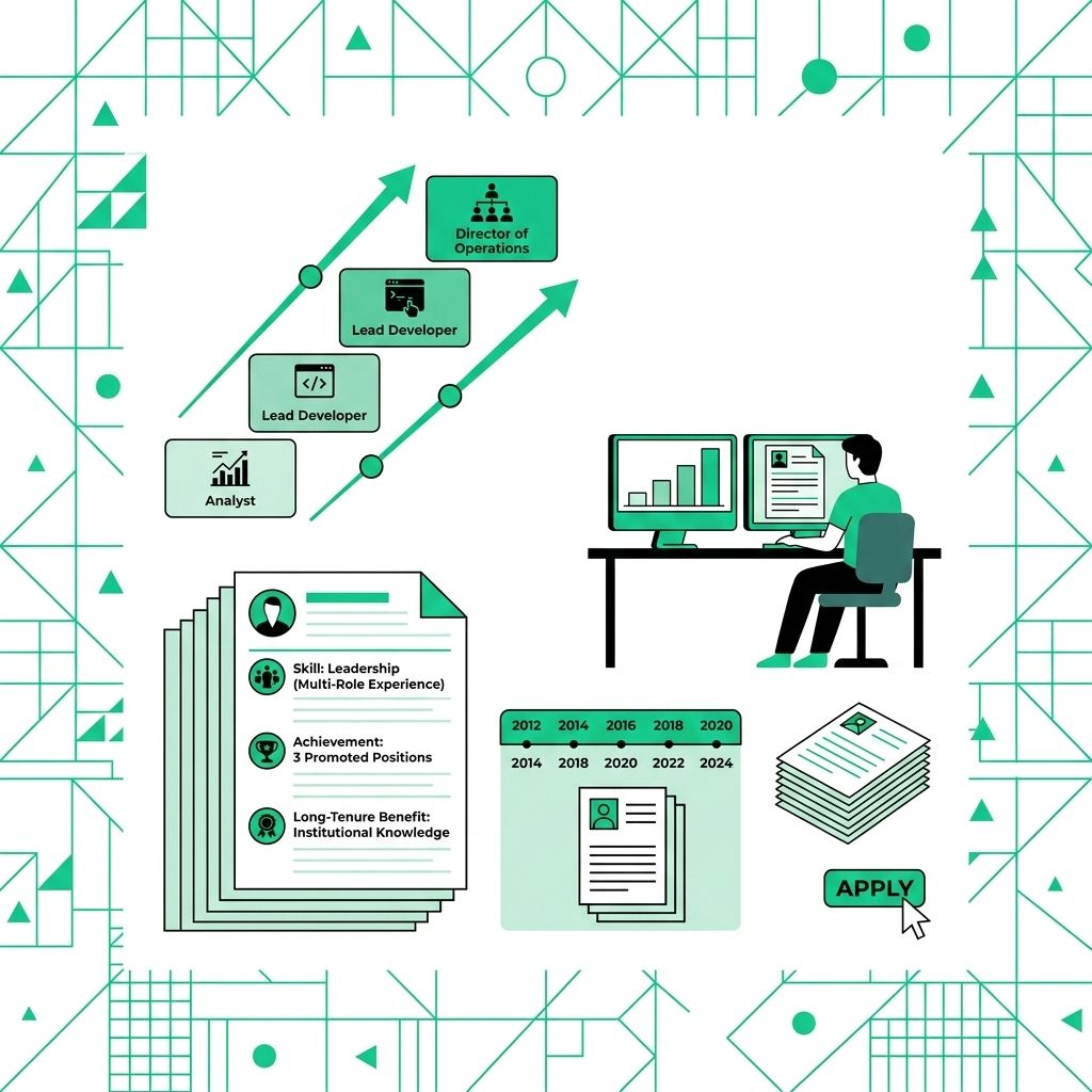 Resume Tips for Long Tenure at One Company