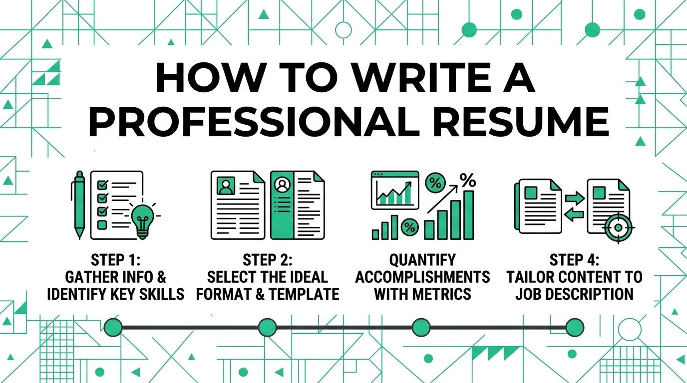 How to Write a Professional Resume