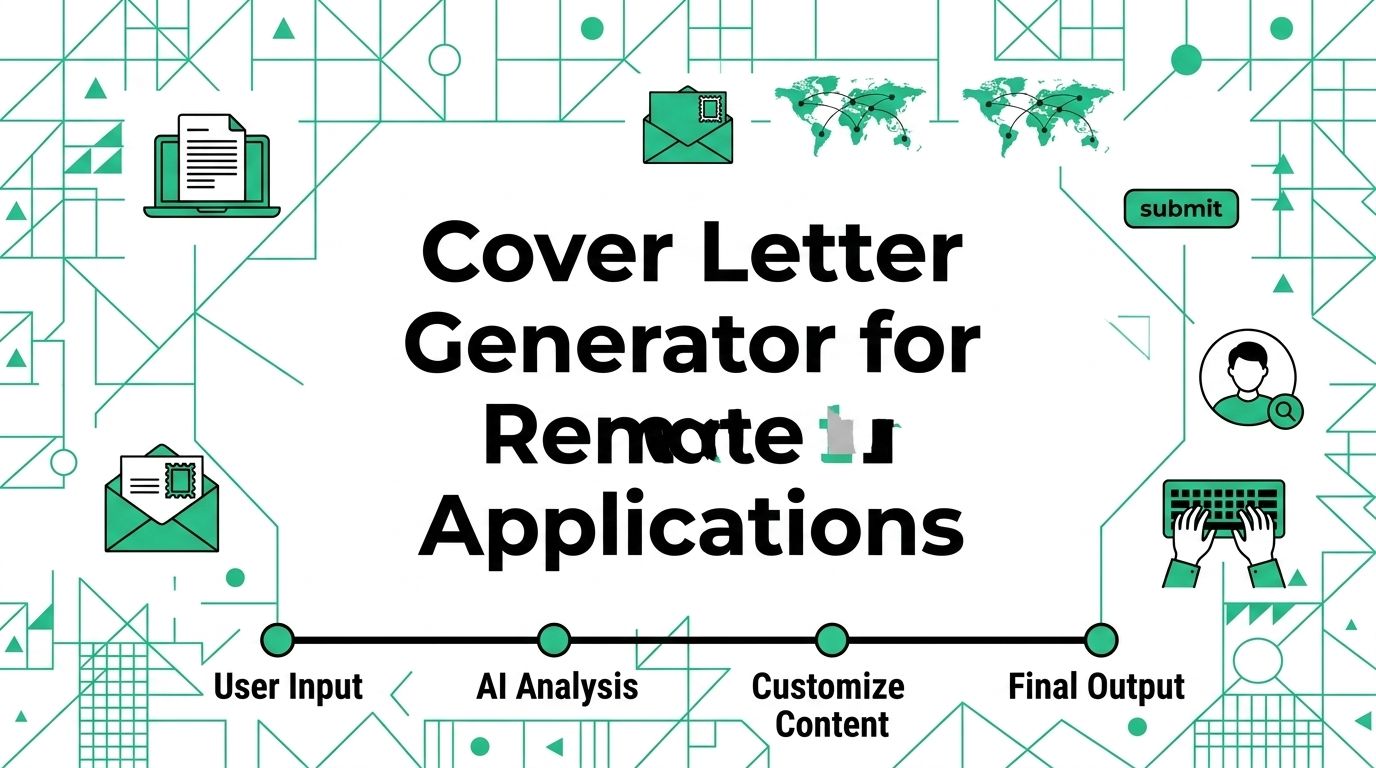 Cover Letter Generator for Remote Applications