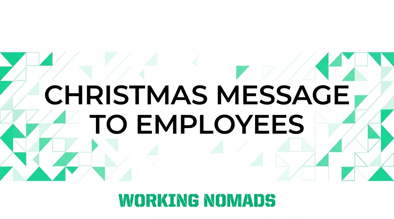 How to Write a Warm Christmas Message to Remote Employees