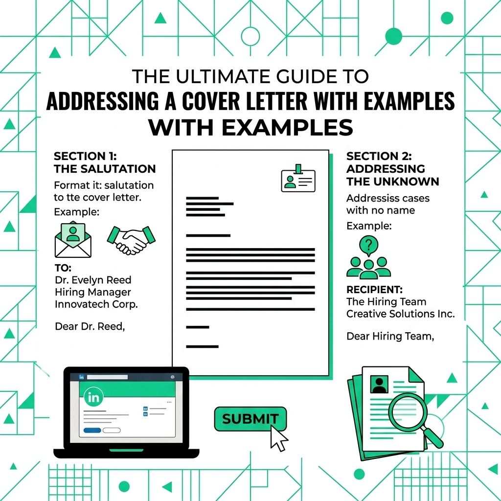 How to Address a Cover Letter With an Example