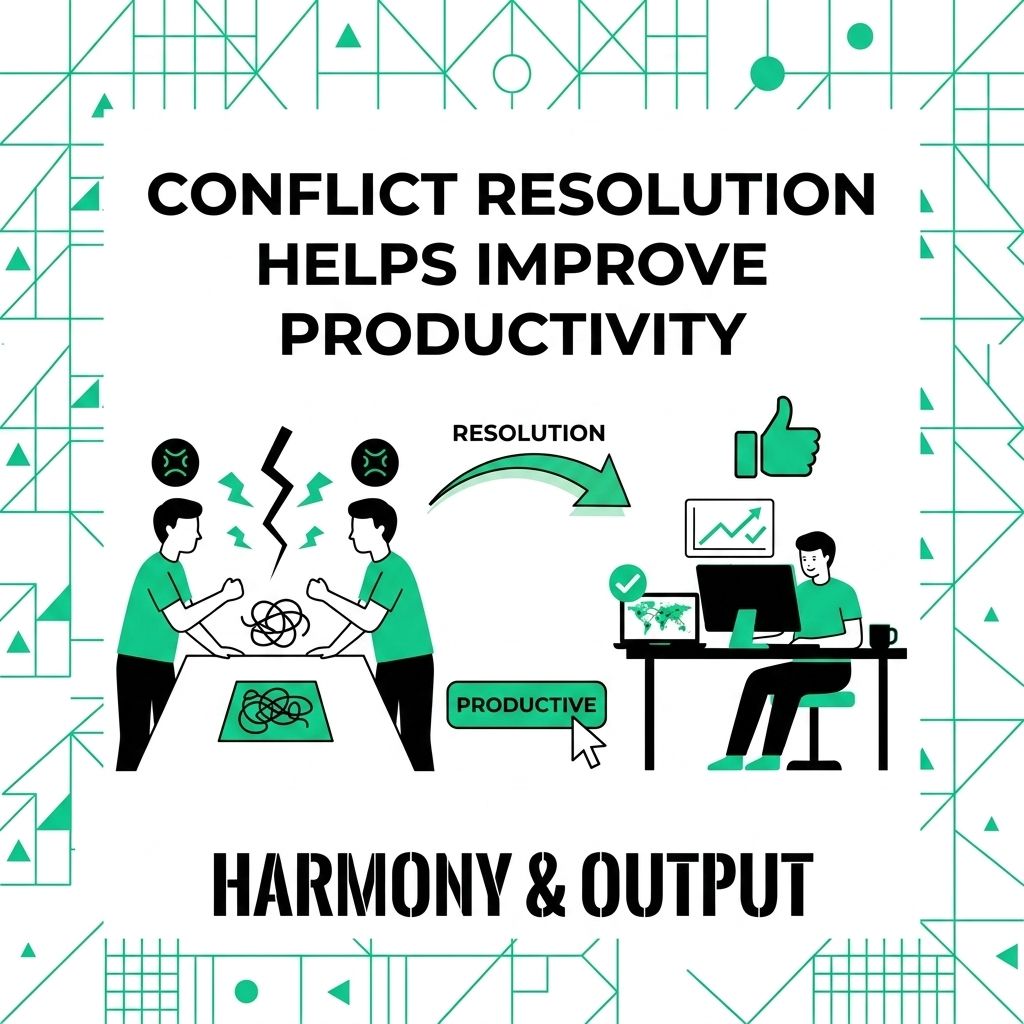 Conflict Resolution Helps Improve Productivity