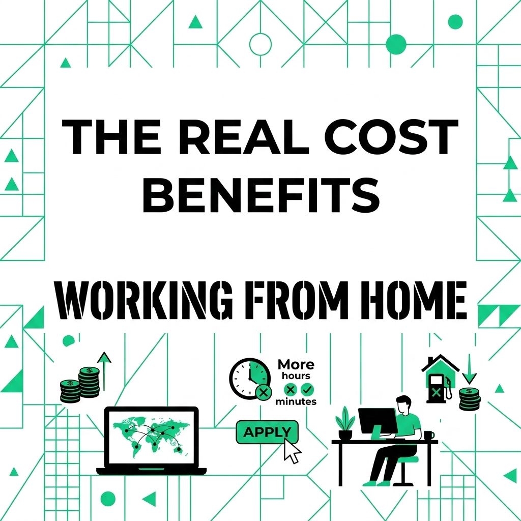 The Real Cost Benefits of Working From Home