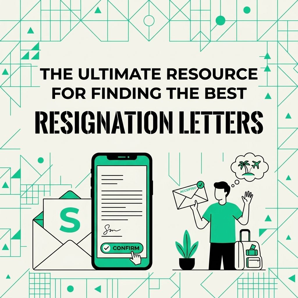 Free Sample Letter of Resignation