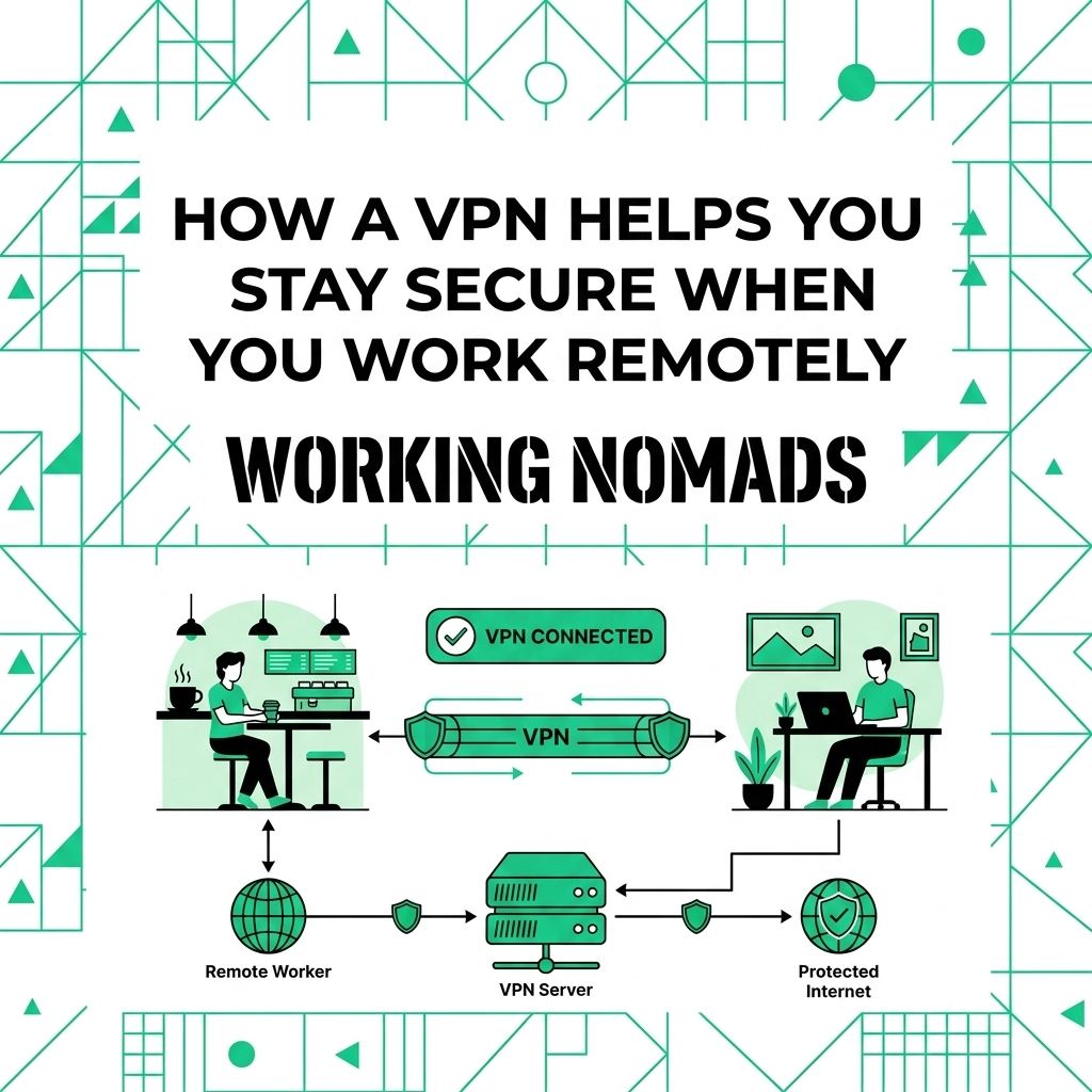 How a VPN Helps You Stay Secure When You Work Remotely