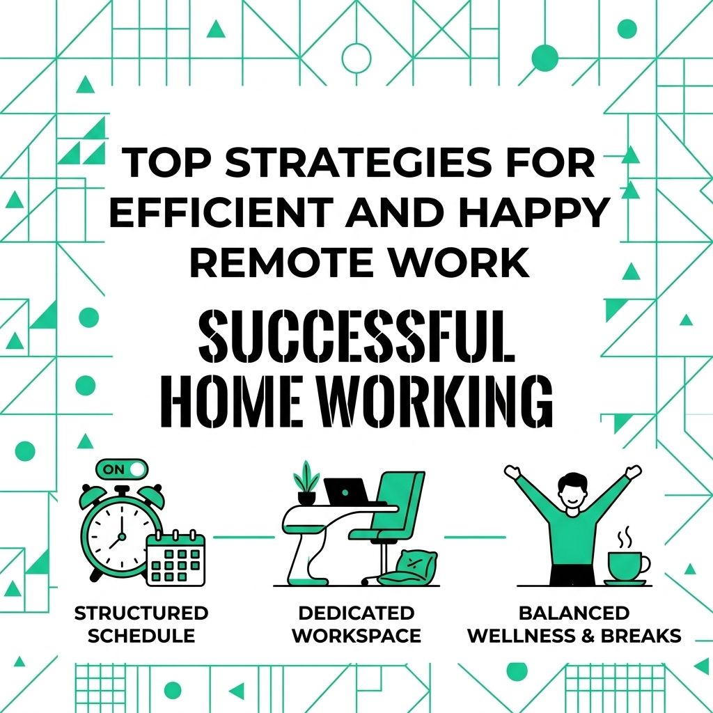 Top Strategies to Work From Home Efficiently and Happily