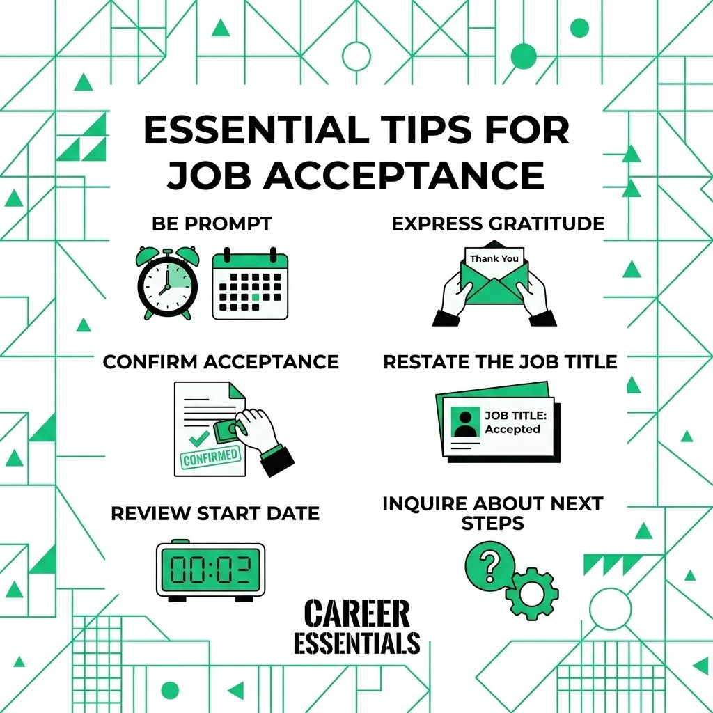 Tips for an Acceptance Letter for a Job