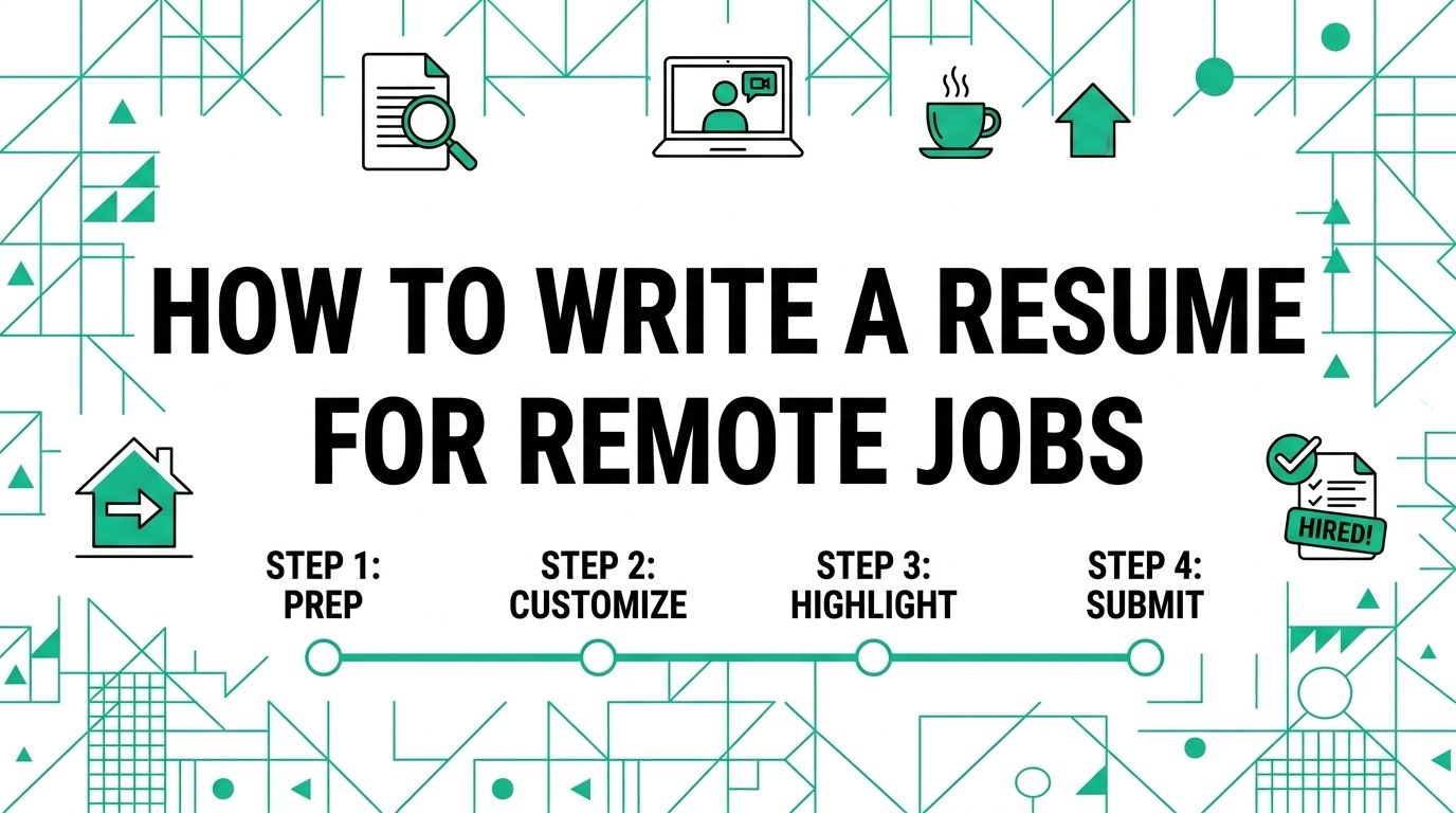 How to Write a Resume for Remote Jobs