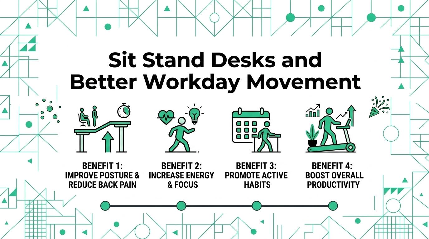 Sit Stand Desks and Better Workday Movement