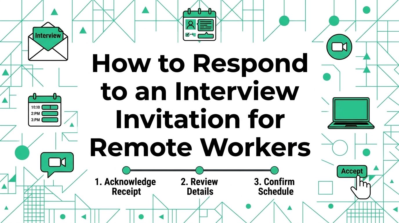 How to Respond to an Interview Invitation for Remote Workers