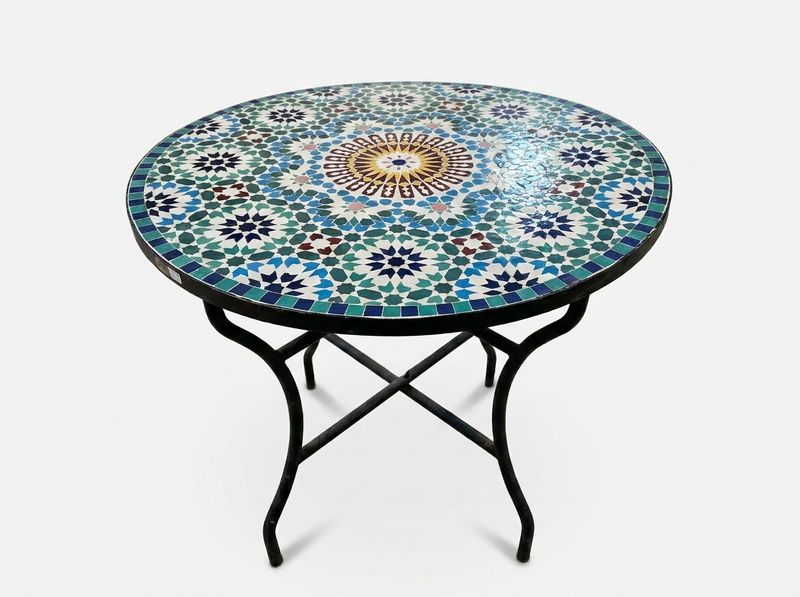 The Fez Starburst Zellige Bistro Table