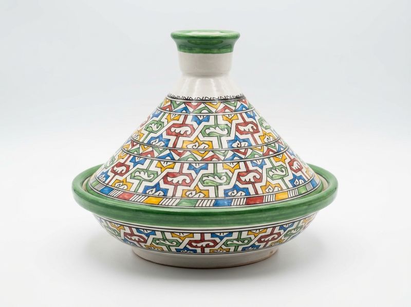 The 'Zellige' Mosaic Serving Tagine