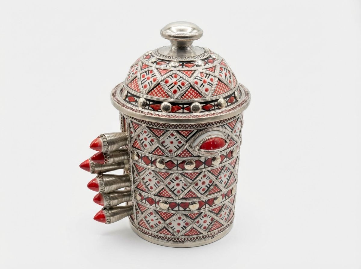 The Tiznit Crimson Sentinel Canister view 3