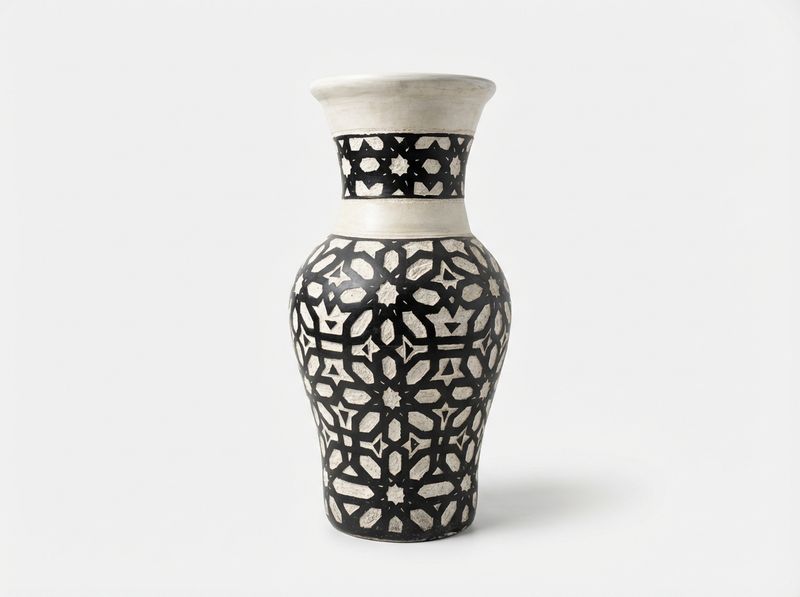 The 'Nujum' Sgraffito Geometric Amphora