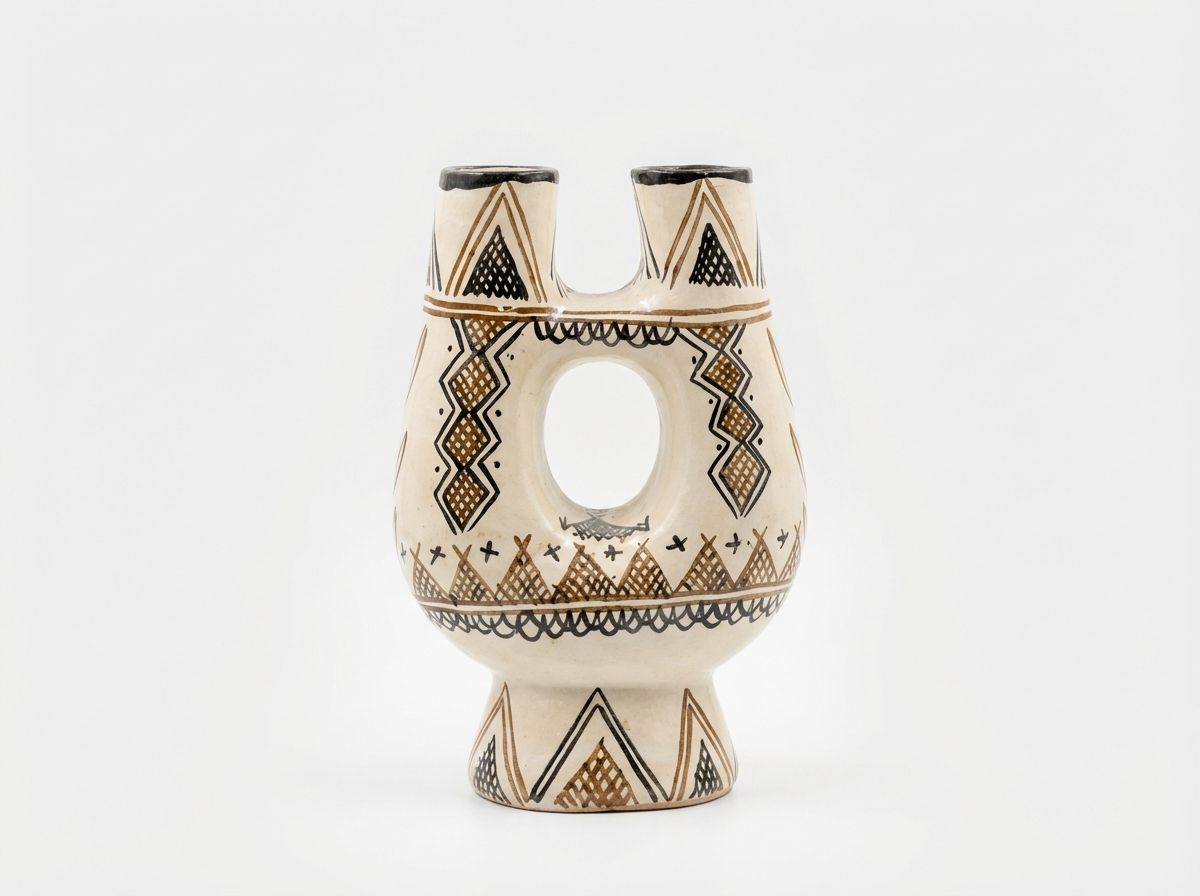 The Rif Twin-Spout Tribal Vessel view 2