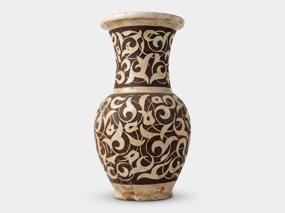 The Fes Medina Scrollwork Vase view 2