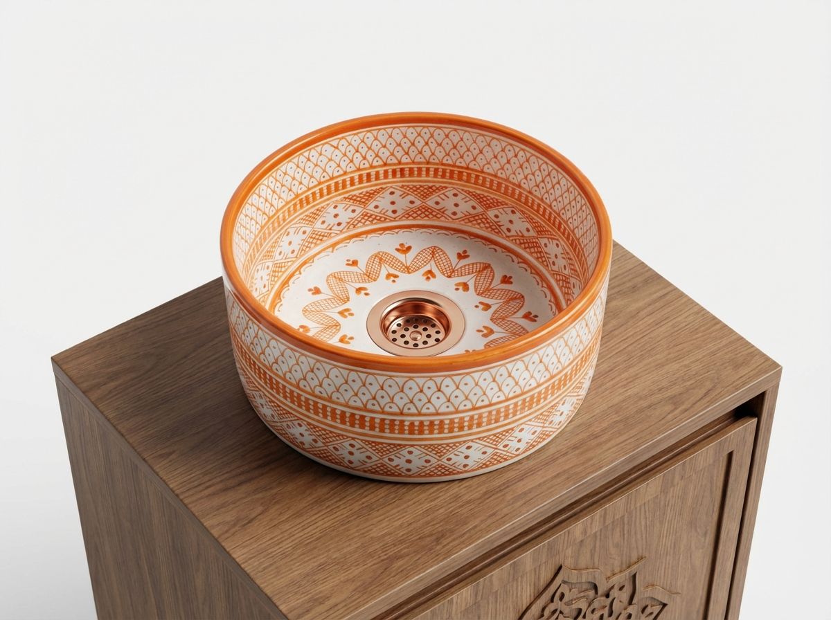 The Marrakech Sunset Vessel Sink view 3