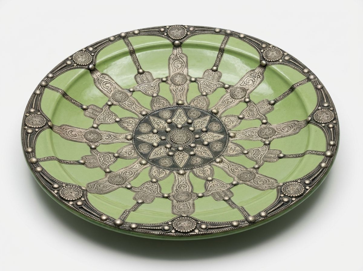 Zaytoun & Silver: The Fez Filigree Platter view 2