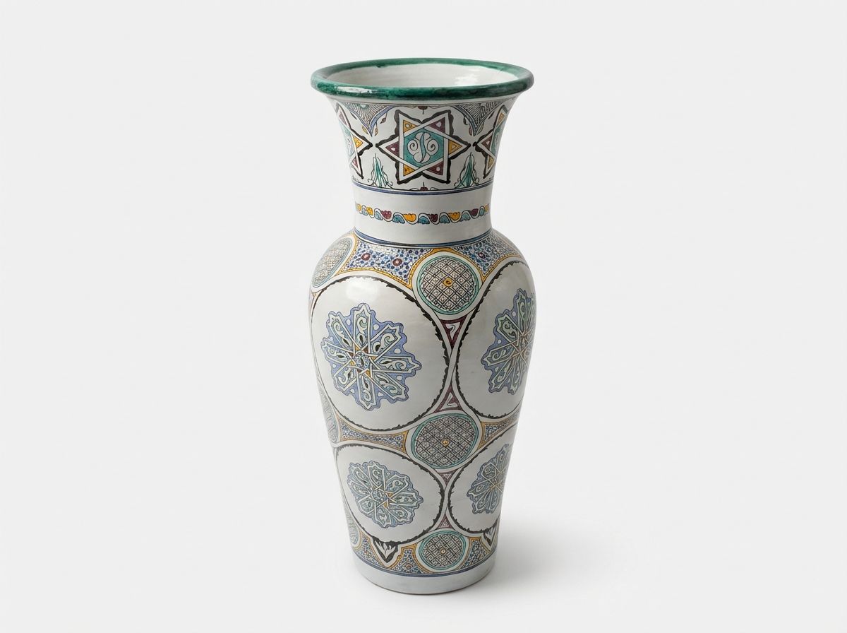 The Majestic Fes Andalusian Floor Vase view 3