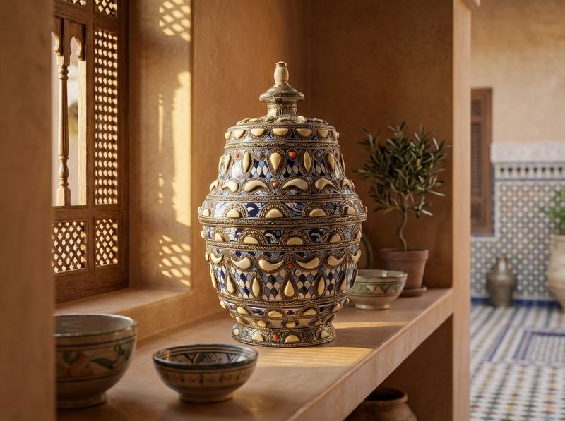 The Royal Andalusian Treasure Urn detail