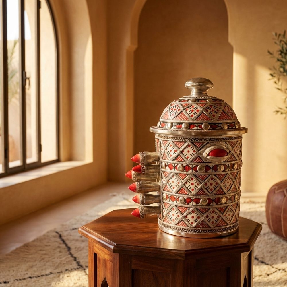 The Tiznit Crimson Sentinel Canister