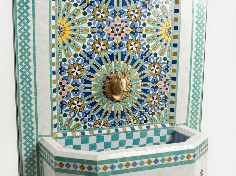 The Fez Starburst Zellige Fountain