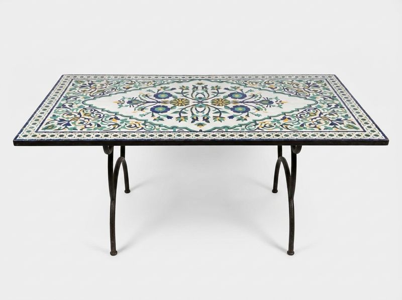 The Andalusian Garden Zellige Dining Table