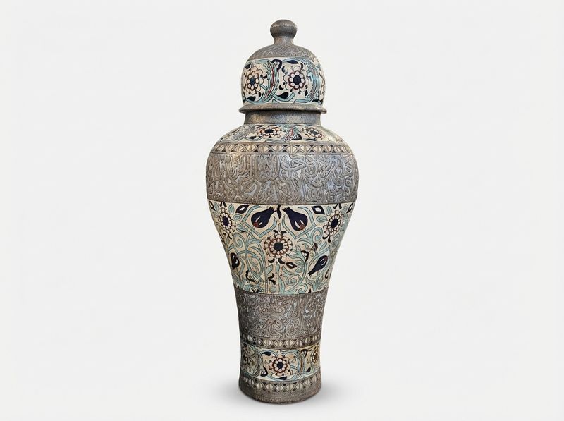 The Andalusian Silver Script Urn