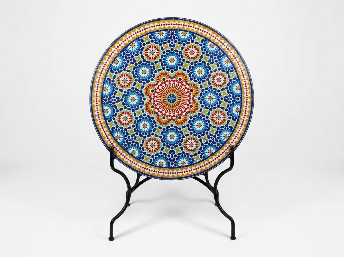 The Fez Polaris Zellige Table main view