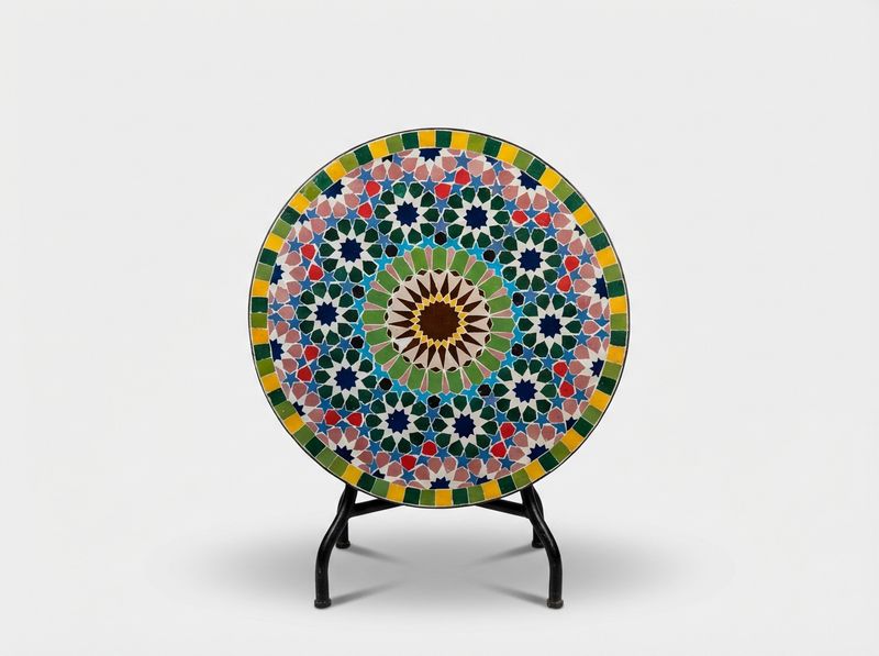 The Fez Starburst Zellige Bistro Table