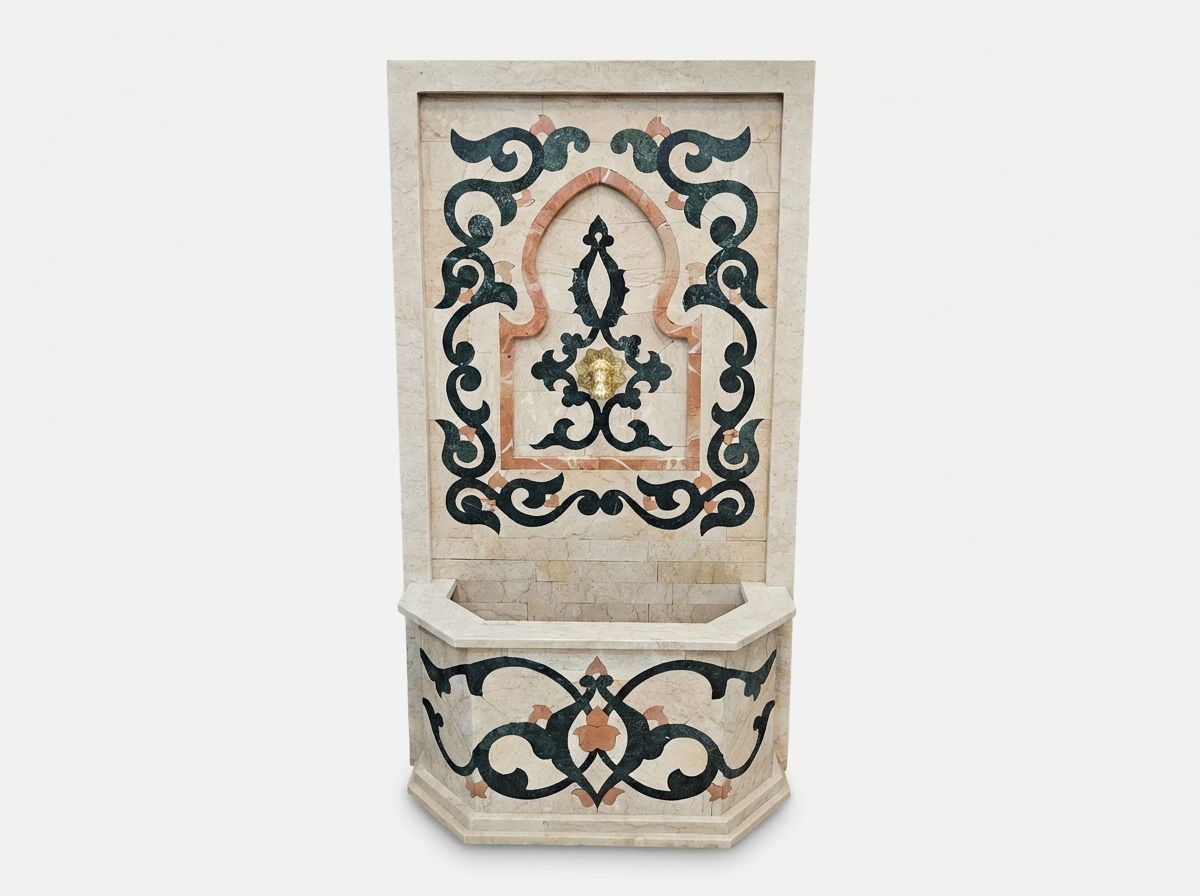 The Andalusian Oasis Marble Fountain view 3